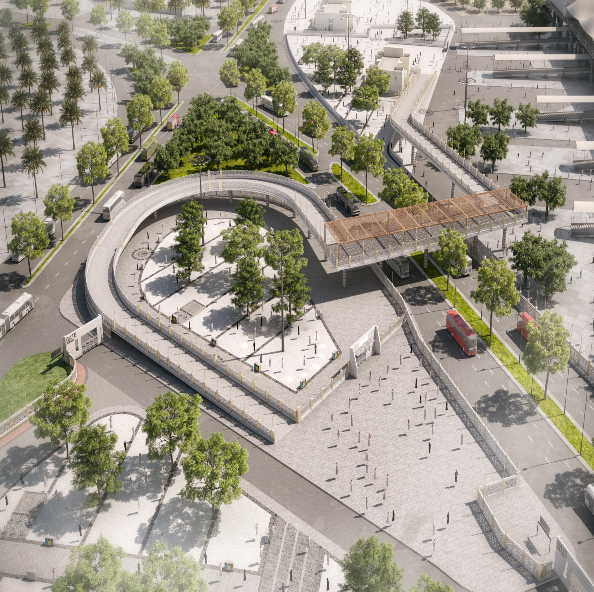 Muzdalifah Lots at Train Stations